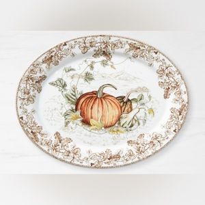 Williams-Sonoma Plymouth Pumpkin Platter